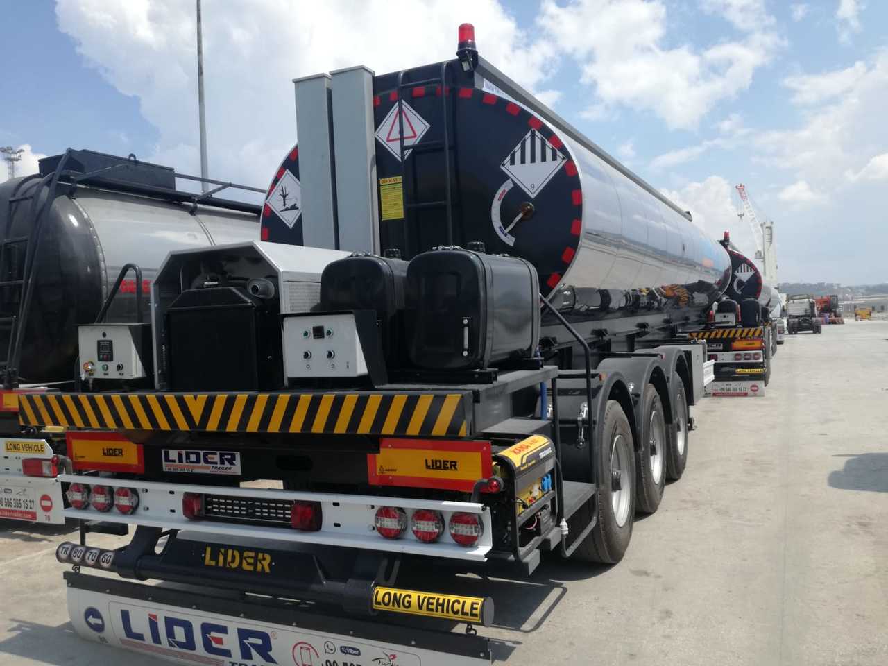 LIDER 2025 year NEW directly From Manufacturer compale stock any ready - Tank semi-trailer: picture 2 LIDER 2025 year NEW directly From Manufacturer compale stock any ready - Tank semi-trailer: picture 2