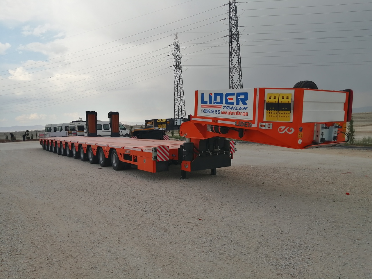 LIDER LIDER NEW 2025 MODEL Lowbed - Low loader semi-trailer: picture 2 LIDER LIDER NEW 2025 MODEL Lowbed - Low loader semi-trailer: picture 2