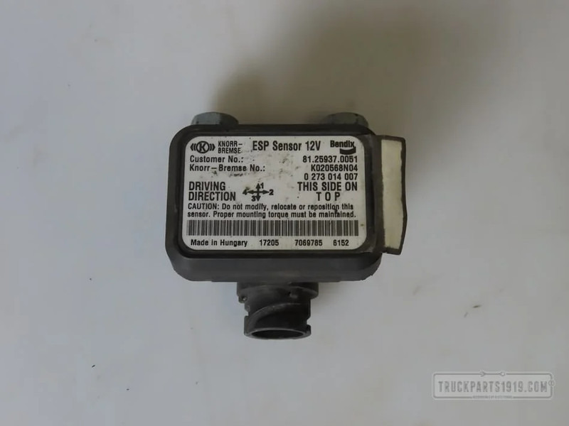 MAN Electrical System ESP sensor - Sensor for Truck: picture 1 MAN Electrical System ESP sensor - Sensor for Truck: picture 1