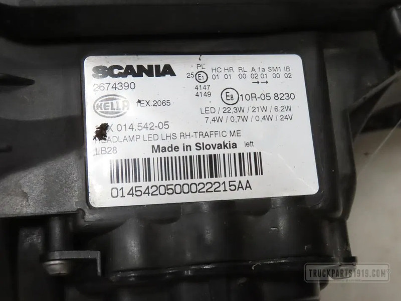 Scania 3148185 | Koplamp Li. LED - Headlight for Truck: picture 3 Scania 3148185 | Koplamp Li. LED - Headlight for Truck: picture 3