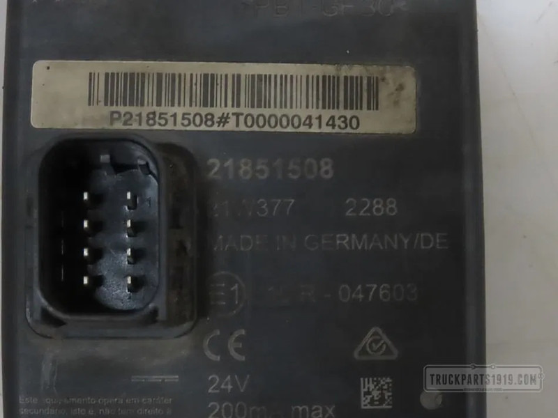 Volvo 21851508 Bandenspannings controle Volvo - ECU for Truck: picture 2 Volvo 21851508 Bandenspannings controle Volvo - ECU for Truck: picture 2