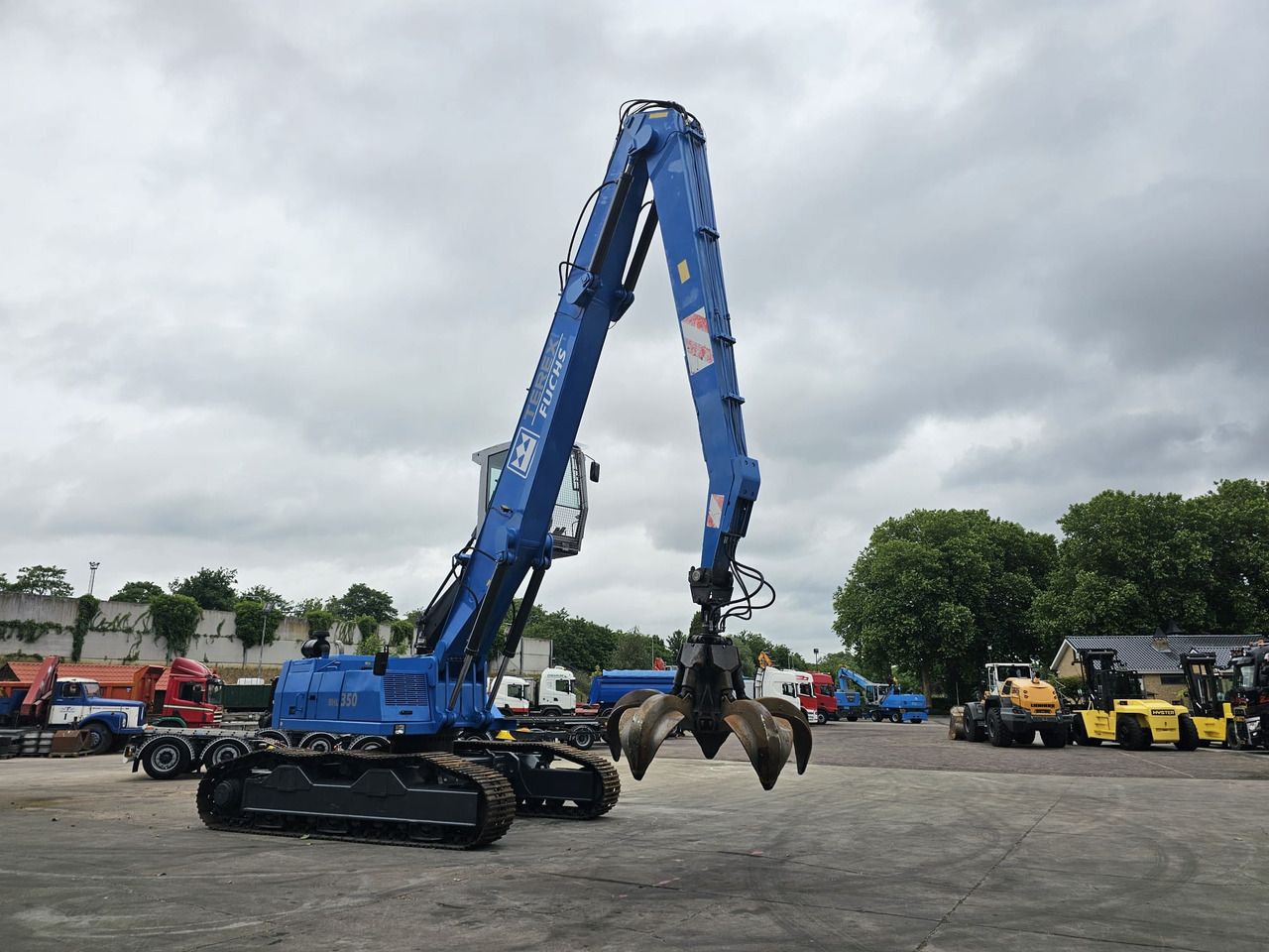 Waste/ Industry handler Fuchs RHL 350 Materialhandler With Adjustable Tracks: picture 6 Waste/ Industry handler Fuchs RHL 350 Materialhandler With Adjustable Tracks: picture 6