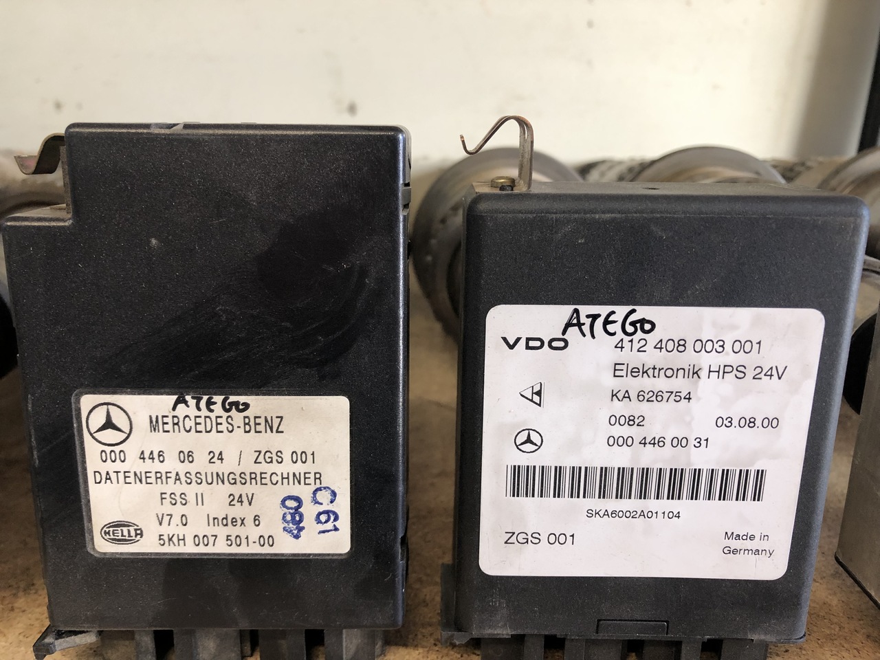 CONTROL UNIT FOR MERCEDES ACTROS - ECU for Truck: picture 3 CONTROL UNIT FOR MERCEDES ACTROS - ECU for Truck: picture 3