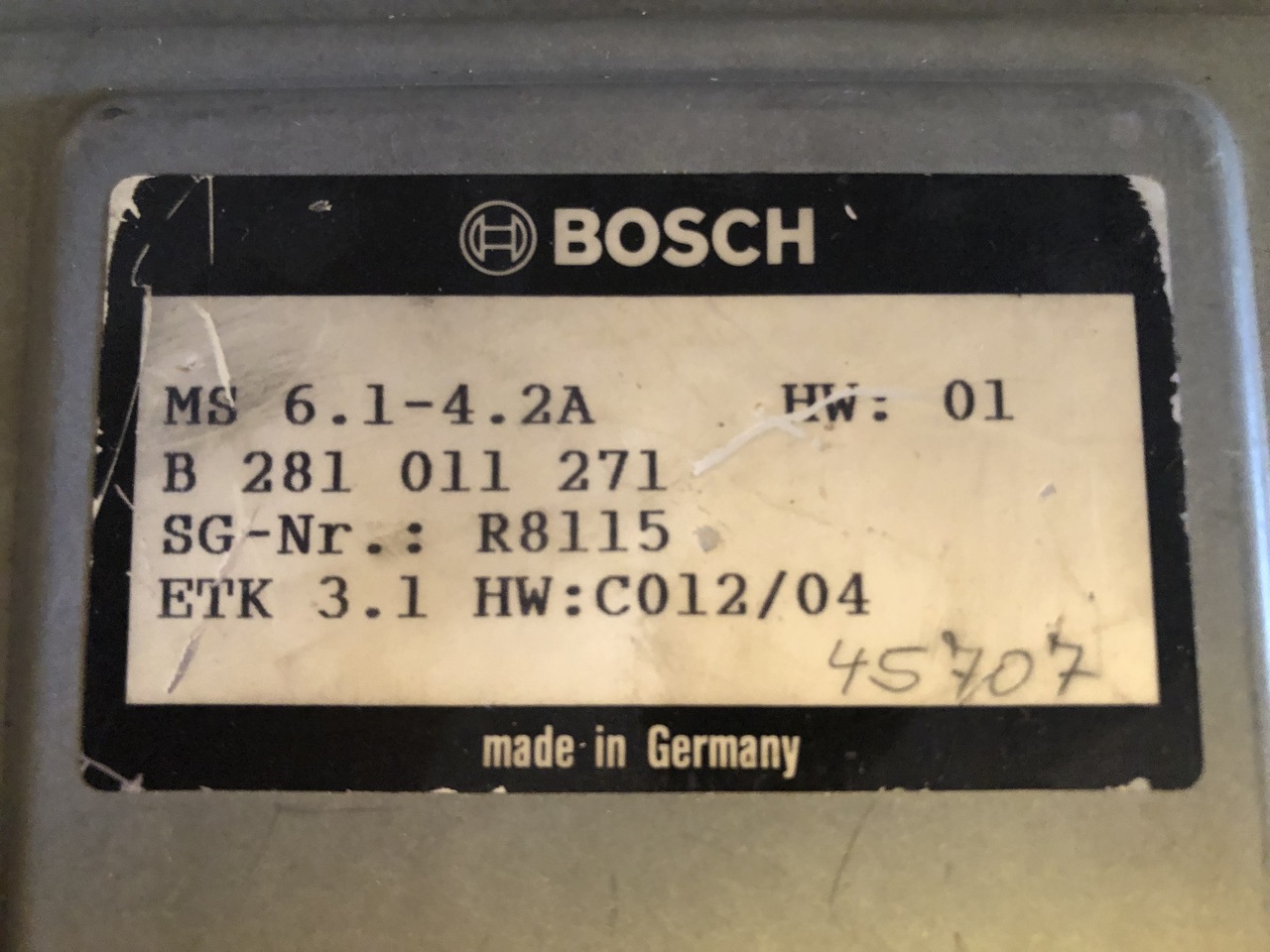 CONTROL UNIT MAN TGA 0281010255 - ECU for Truck: picture 4 CONTROL UNIT MAN TGA 0281010255 - ECU for Truck: picture 4