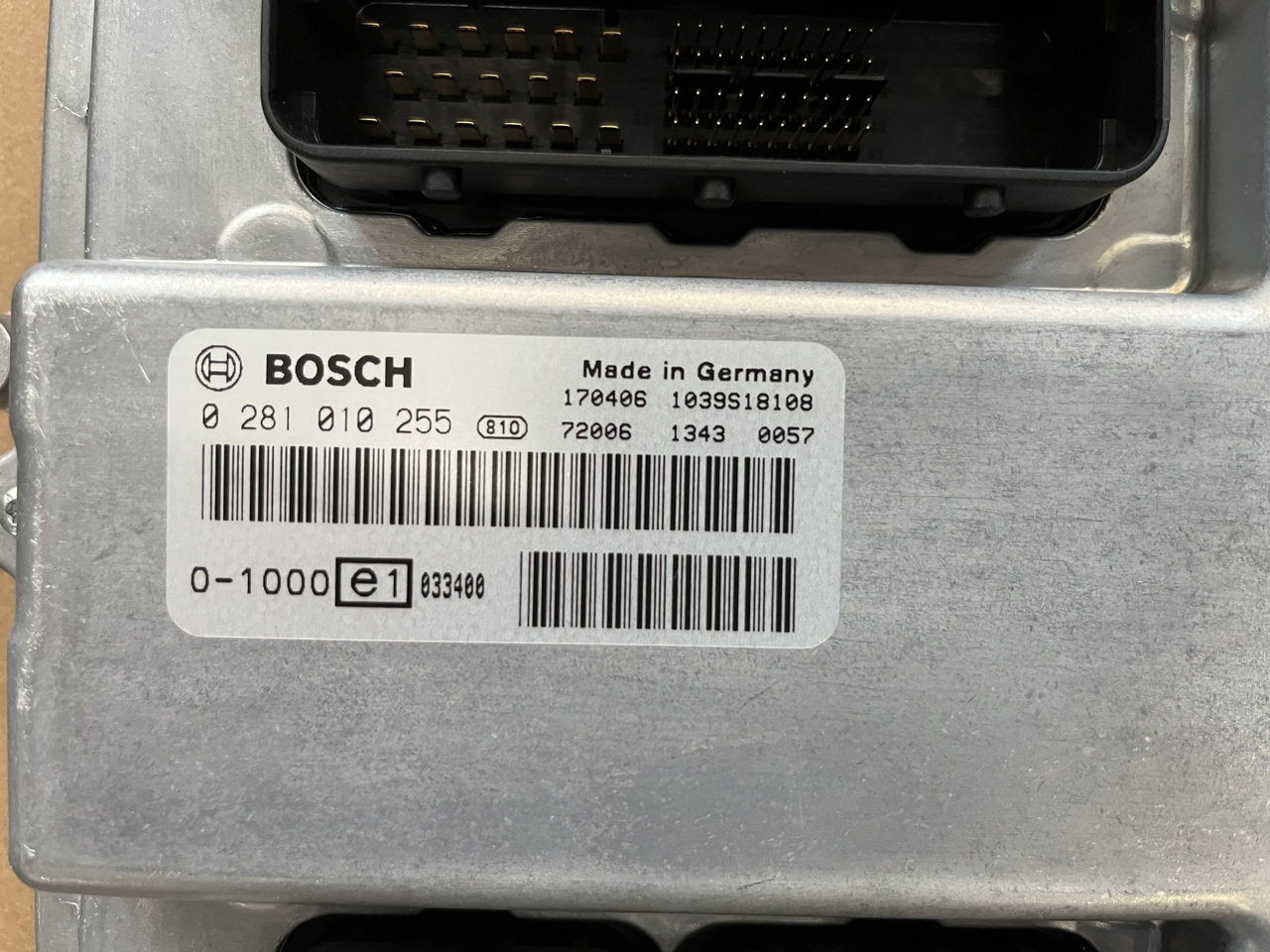 CONTROL UNIT MAN TGA 0281010255 - ECU for Truck: picture 2 CONTROL UNIT MAN TGA 0281010255 - ECU for Truck: picture 2