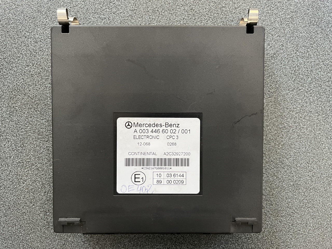 DRIVE CONTROL CPC3 ELECTRONICS ACTROS MP4 - ECU for Truck: picture 1 DRIVE CONTROL CPC3 ELECTRONICS ACTROS MP4 - ECU for Truck: picture 1