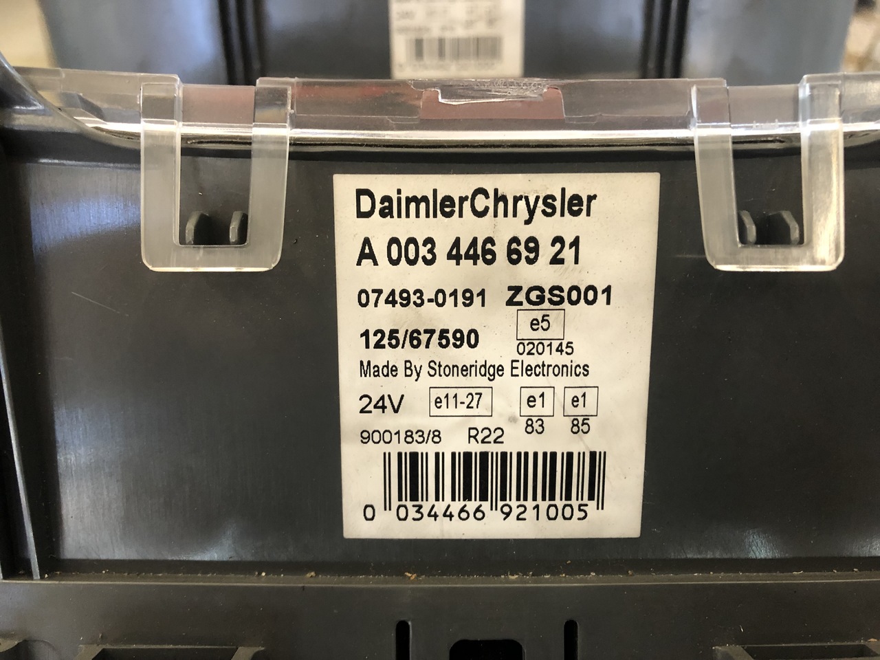 ELECTRONIC INSTRUMENT ATEGO EURO 4 - Tachograph for Truck: picture 2 ELECTRONIC INSTRUMENT ATEGO EURO 4 - Tachograph for Truck: picture 2