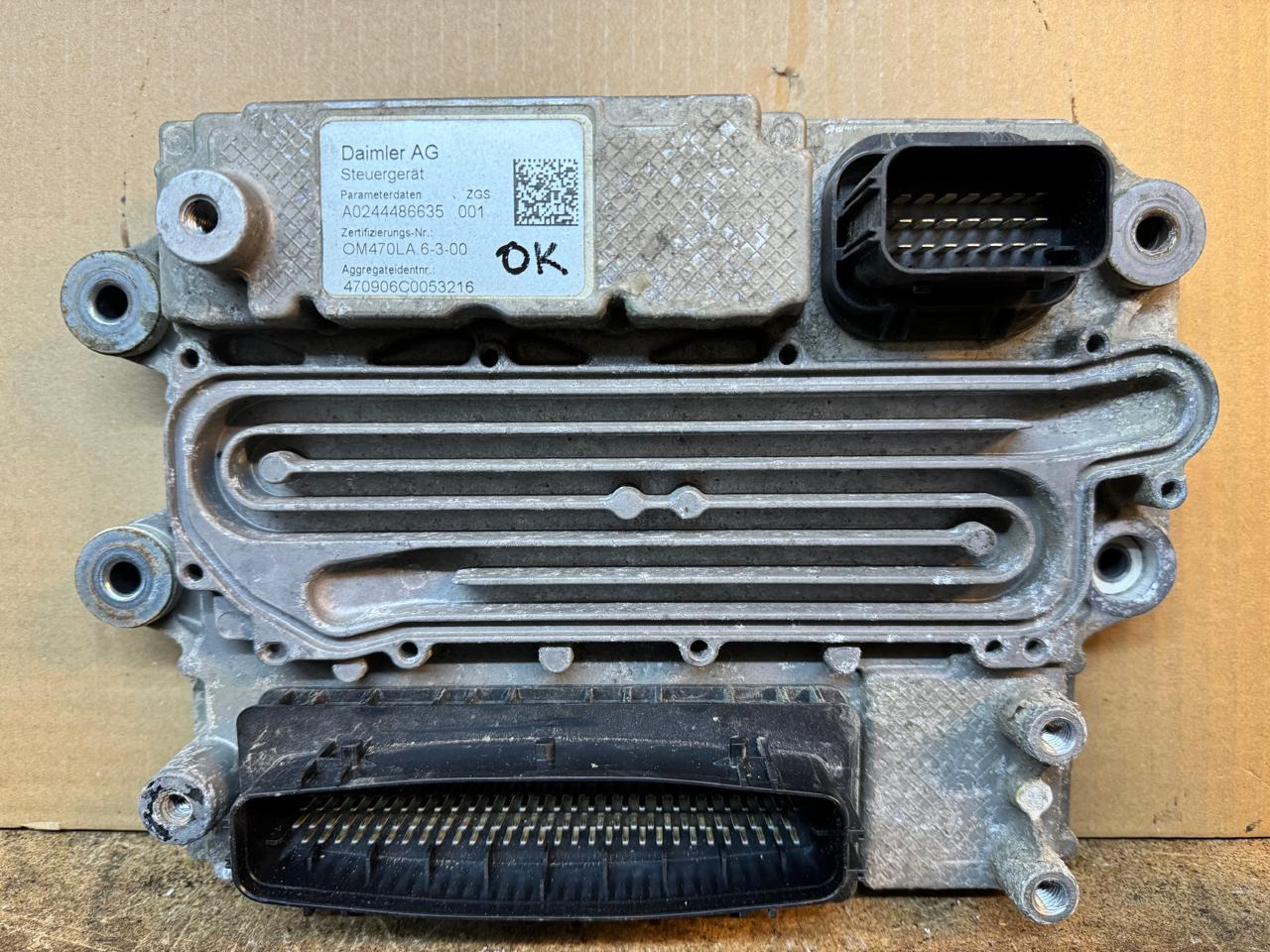 ENGINE CONTROL UNIT(CONTROL MODULE MCM 2) OM471LA,OM470LA,OM934LA EURO 5-6 - ECU for Truck: picture 3 ENGINE CONTROL UNIT(CONTROL MODULE MCM 2) OM471LA,OM470LA,OM934LA EURO 5-6 - ECU for Truck: picture 3