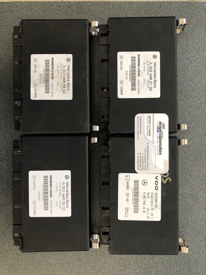 MERCEDES-BENZ ACTROS ECU FR/CPC - ECU for Truck: picture 1 MERCEDES-BENZ ACTROS ECU FR/CPC - ECU for Truck: picture 1