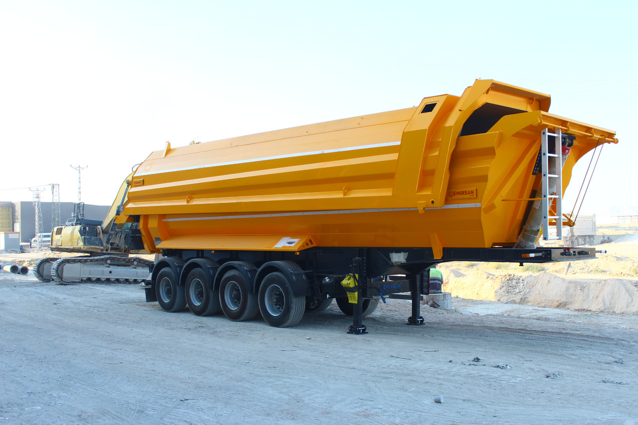 EMIRSAN 4 AXLE HEAVY DUTY TIPPER - Tipper semi-trailer: picture 4 EMIRSAN 4 AXLE HEAVY DUTY TIPPER - Tipper semi-trailer: picture 4