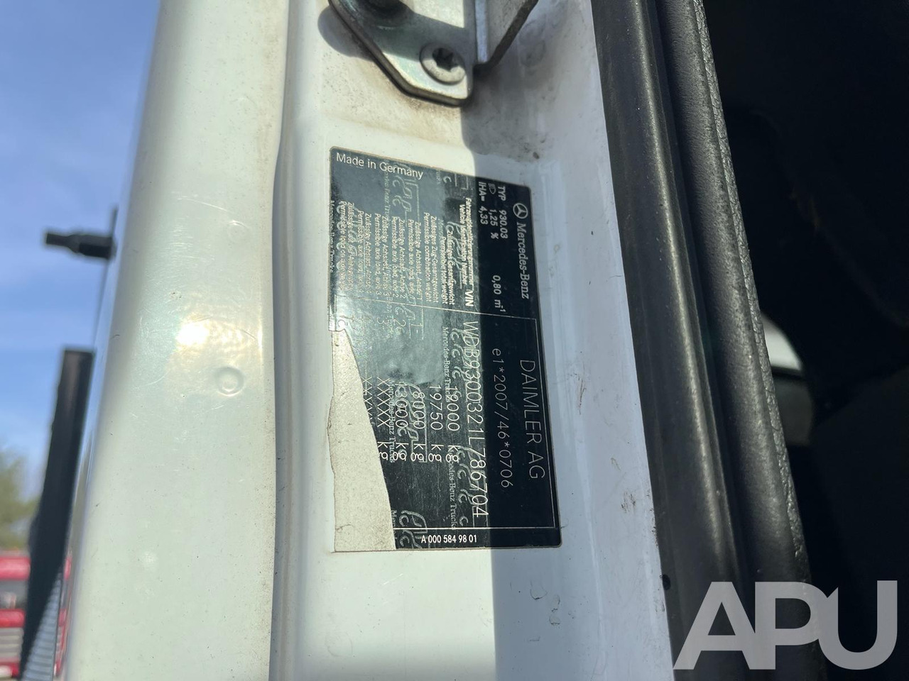 Tipper Mercedes-Benz Actros 1832: picture 20 Tipper Mercedes-Benz Actros 1832: picture 20