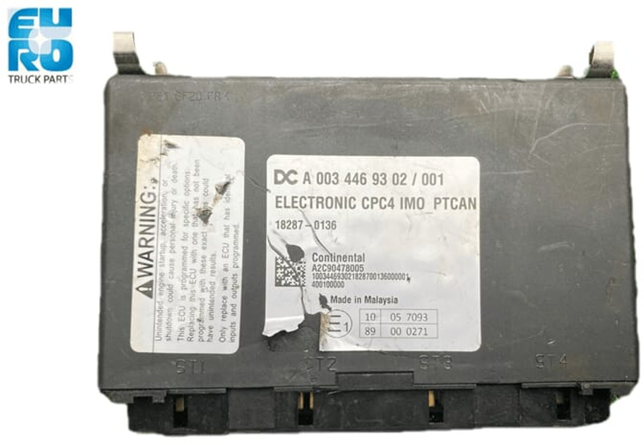 CPC4 IMO Mercedes Actros 0034469302 - ECU for Truck: picture 1 CPC4 IMO Mercedes Actros 0034469302 - ECU for Truck: picture 1