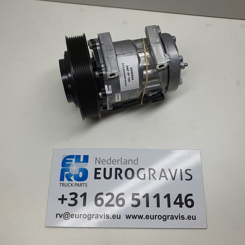 DAF CF XF euro 6 Airco compressor 2046604 - A/C part for Truck: picture 1 DAF CF XF euro 6 Airco compressor 2046604 - A/C part for Truck: picture 1