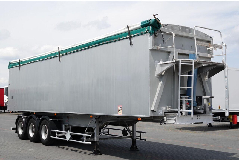 Benalu WYWROTKA 57 m3 / OŚ PODNOSZONA / SPROWADZONA / MAŁO UŻYWANA / S - Tipper semi-trailer: picture 1 Benalu WYWROTKA 57 m3 / OŚ PODNOSZONA / SPROWADZONA / MAŁO UŻYWANA / S - Tipper semi-trailer: picture 1