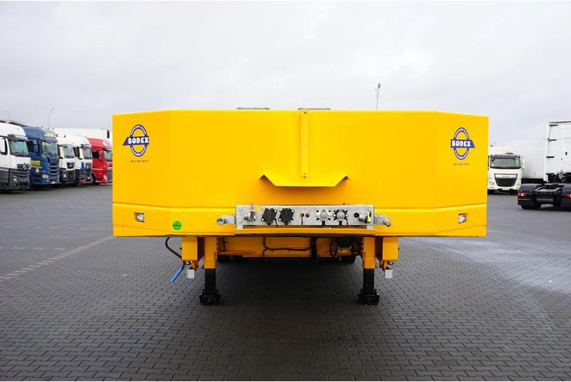 Low loader semi-trailer Bodex / NISKOPODWOZIOWA / 4 OSIE / NAJAZDY / 2 X OŚ SKRĘTNA / DMC 65 0: picture 7