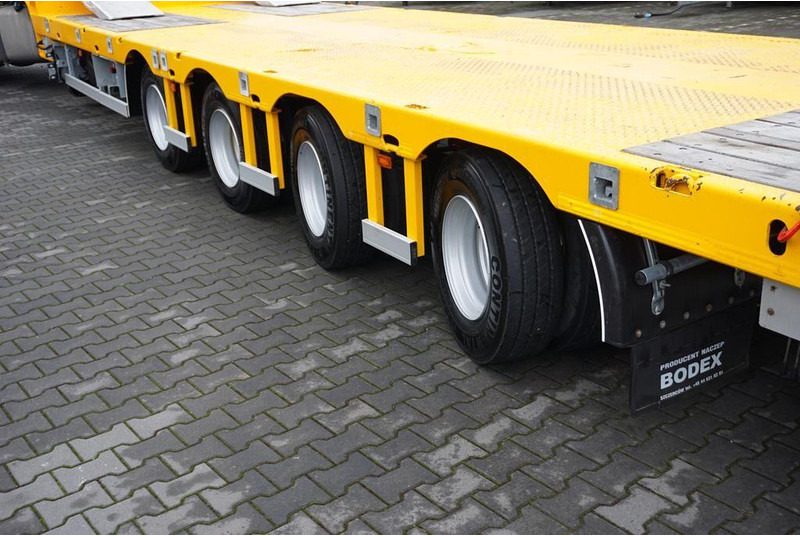 Low loader semi-trailer Bodex / NISKOPODWOZIOWA / 4 OSIE / NAJAZDY / 2 X OŚ SKRĘTNA / DMC 65 0: picture 9