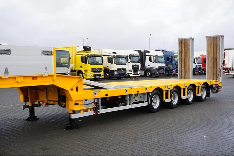 Low loader semi-trailer Bodex / NISKOPODWOZIOWA / 4 OSIE / NAJAZDY / 2 X OŚ SKRĘTNA / DMC 65 0: picture 12