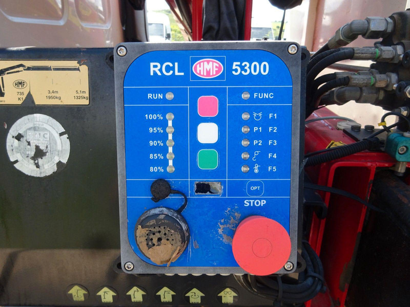 Dropside/ Flatbed truck, Crane truck DAF 55.220 KRAN/KIPPER/KLIM A: picture 11