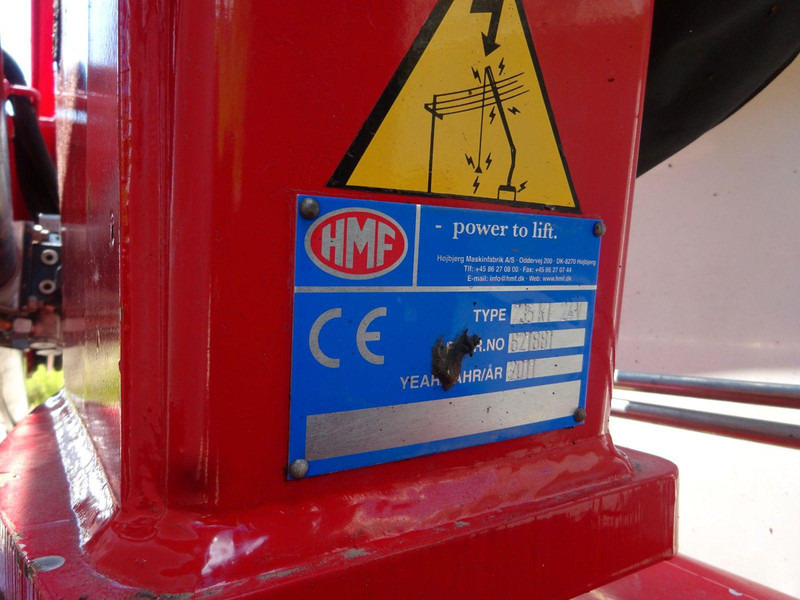 Dropside/ Flatbed truck, Crane truck DAF 55.220 KRAN/KIPPER/KLIM A: picture 8