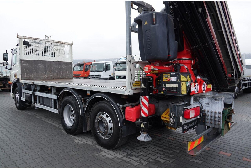 Dropside/ Flatbed truck, Crane truck DAF CF 450: picture 12