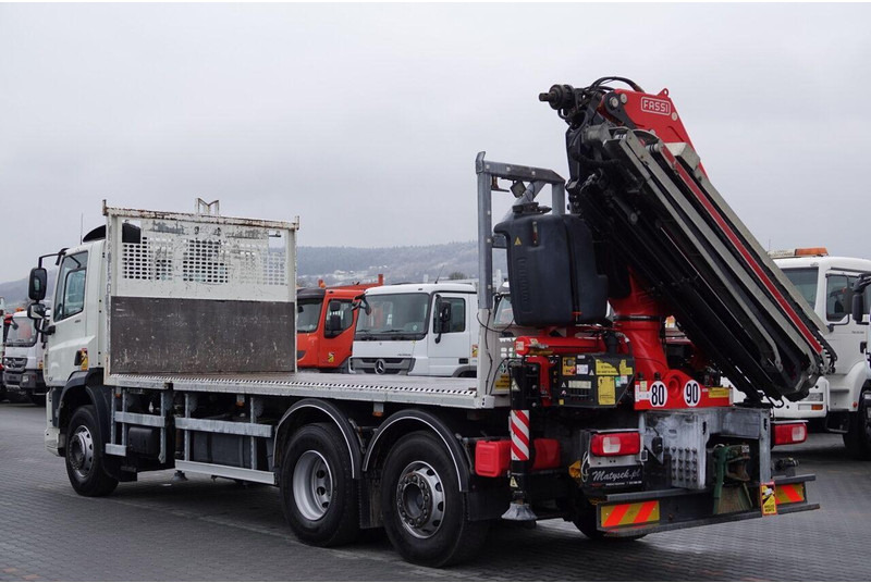 Dropside/ Flatbed truck, Crane truck DAF CF 450: picture 6