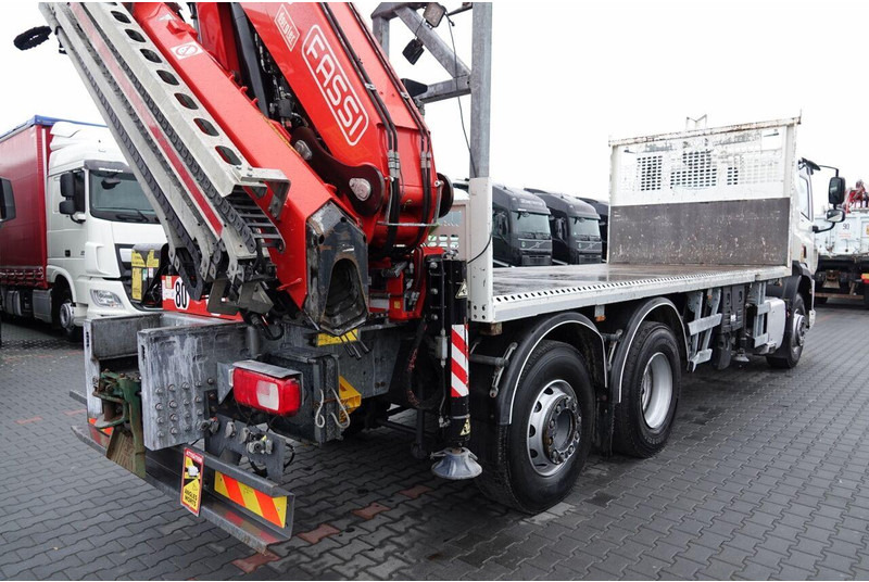 Dropside/ Flatbed truck, Crane truck DAF CF 450: picture 14