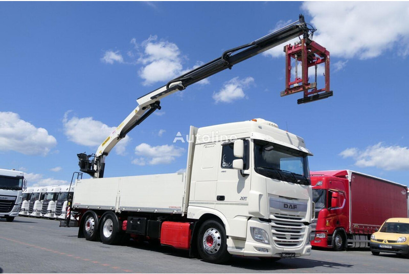 DAF XF 460 - Dropside/ Flatbed truck, Crane truck: picture 2 DAF XF 460 - Dropside/ Flatbed truck, Crane truck: picture 2
