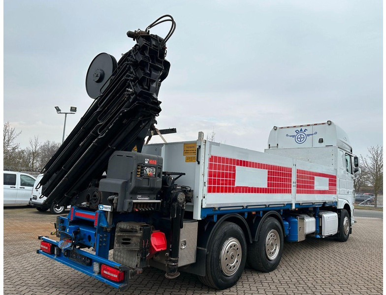DAF XF 510 LL 6x2 Crane Hiab 262 E-8 - Dropside/ Flatbed truck, Crane truck: picture 4 DAF XF 510 LL 6x2 Crane Hiab 262 E-8 - Dropside/ Flatbed truck, Crane truck: picture 4