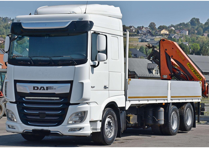 DAF XF 530 Pritsche 6,30 m + PK 15500 * TOPZUSTAND - Dropside/ Flatbed truck, Crane truck: picture 4 DAF XF 530 Pritsche 6,30 m + PK 15500 * TOPZUSTAND - Dropside/ Flatbed truck, Crane truck: picture 4