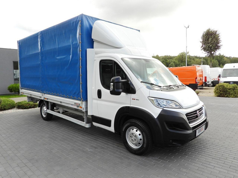 Fiat DUCATO PLANDEKA 10 PALET TEMPOMAT LEDY KLIMATYZACJA 180KM [ L07 - Curtain side van: picture 4 Fiat DUCATO PLANDEKA 10 PALET TEMPOMAT LEDY KLIMATYZACJA 180KM [ L07 - Curtain side van: picture 4