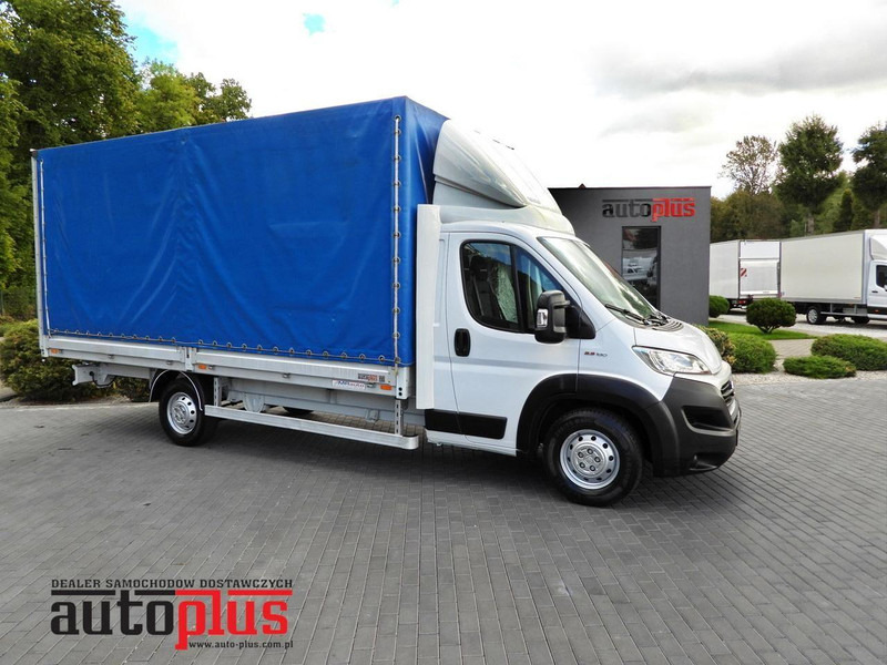 Fiat DUCATO PLANDEKA 10 PALET TEMPOMAT LEDY KLIMATYZACJA 180KM [ L07 - Curtain side van: picture 1 Fiat DUCATO PLANDEKA 10 PALET TEMPOMAT LEDY KLIMATYZACJA 180KM [ L07 - Curtain side van: picture 1