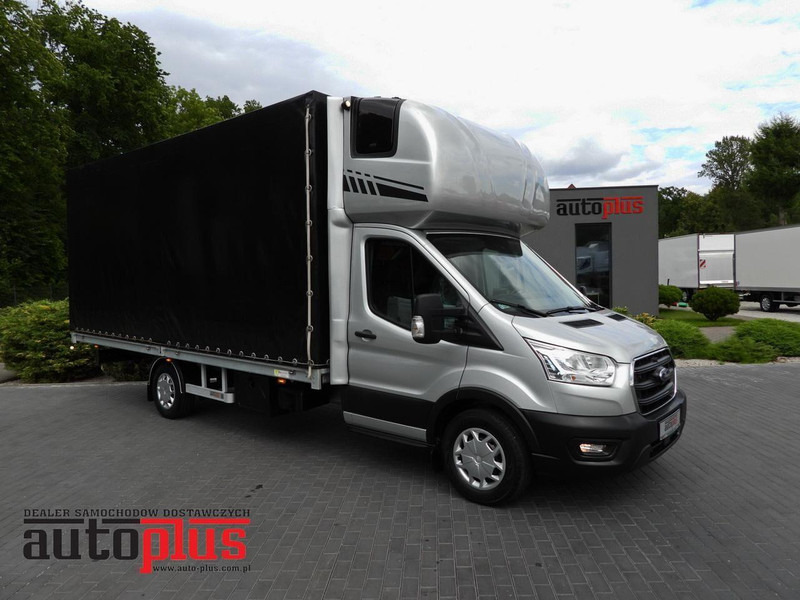 Ford TRANSIT PLANDEKA 10 PALET WEBASTO TEMPOMAT LEDY PNEUMATYKA KLIMA - Curtain side van: picture 1 Ford TRANSIT PLANDEKA 10 PALET WEBASTO TEMPOMAT LEDY PNEUMATYKA KLIMA - Curtain side van: picture 1