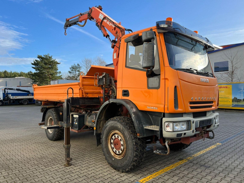 Iveco 140 E 24 4x4 + Atlas AK 65.2 A1 - Tipper, Crane truck: picture 2 Iveco 140 E 24 4x4 + Atlas AK 65.2 A1 - Tipper, Crane truck: picture 2