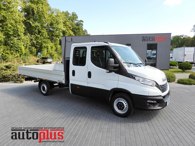 Iveco DAILY 35S14 SKRZYNIA PODWÓJNA KABINA DOKA 7 MIEJSC TEMPOMAT KLIM - Flatbed van, Combi van: picture 1 Iveco DAILY 35S14 SKRZYNIA PODWÓJNA KABINA DOKA 7 MIEJSC TEMPOMAT KLIM - Flatbed van, Combi van: picture 1