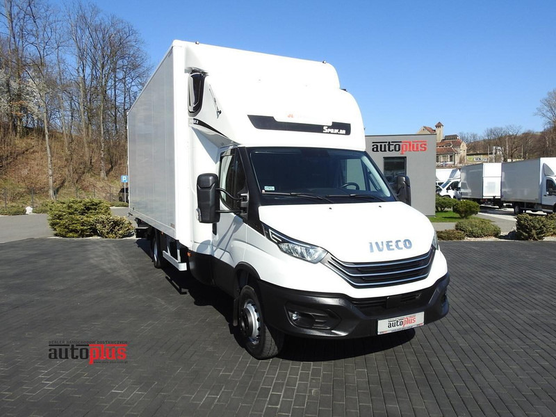 Iveco DAILY 70C18 KONTENER WINDA 14 PALET WEBASTO TEMPOMAT NAWIGACJA L - Box truck: picture 1 Iveco DAILY 70C18 KONTENER WINDA 14 PALET WEBASTO TEMPOMAT NAWIGACJA L - Box truck: picture 1