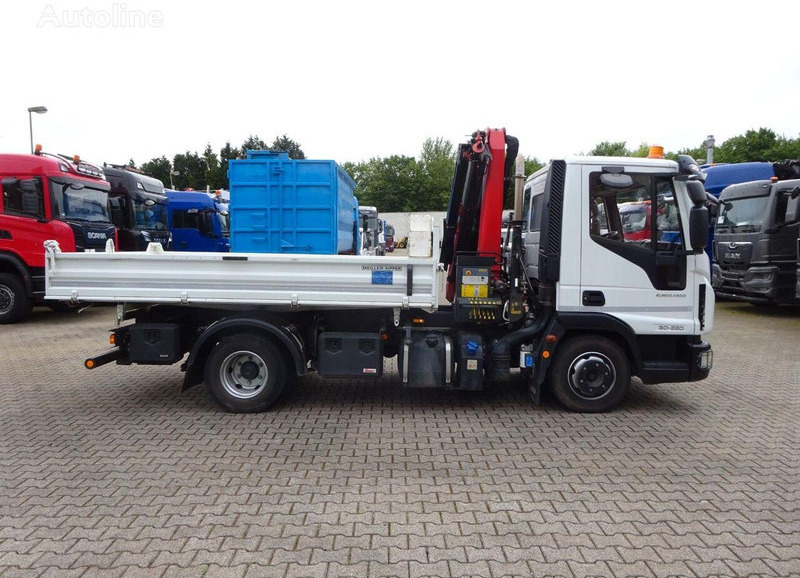 Tipper, Crane truck Iveco Eurocargo 80-220 Tipper + crane: picture 9