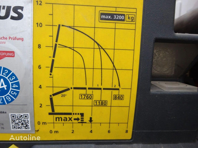 Tipper, Crane truck Iveco Eurocargo 80-220 Tipper + crane: picture 13