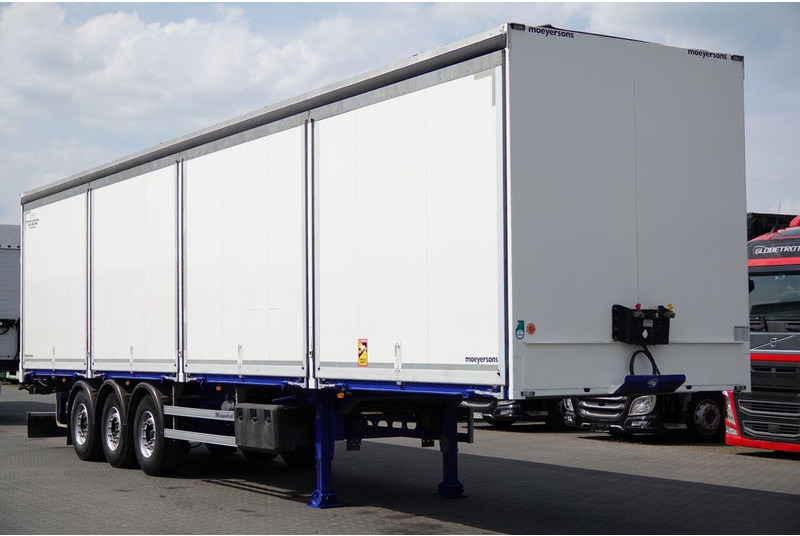 Lecitrailer KONTENER / KOFFER / OTWIERANE BOKI / MOCNA PODŁOGA SZYNA DESKA - Closed box semi-trailer: picture 1 Lecitrailer KONTENER / KOFFER / OTWIERANE BOKI / MOCNA PODŁOGA SZYNA DESKA - Closed box semi-trailer: picture 1