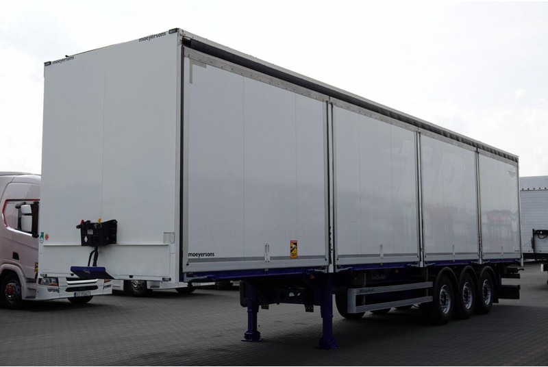 Lecitrailer KONTENER / KOFFER / OTWIERANE BOKI / MOCNA PODŁOGA SZYNA DESKA - Closed box semi-trailer: picture 4 Lecitrailer KONTENER / KOFFER / OTWIERANE BOKI / MOCNA PODŁOGA SZYNA DESKA - Closed box semi-trailer: picture 4