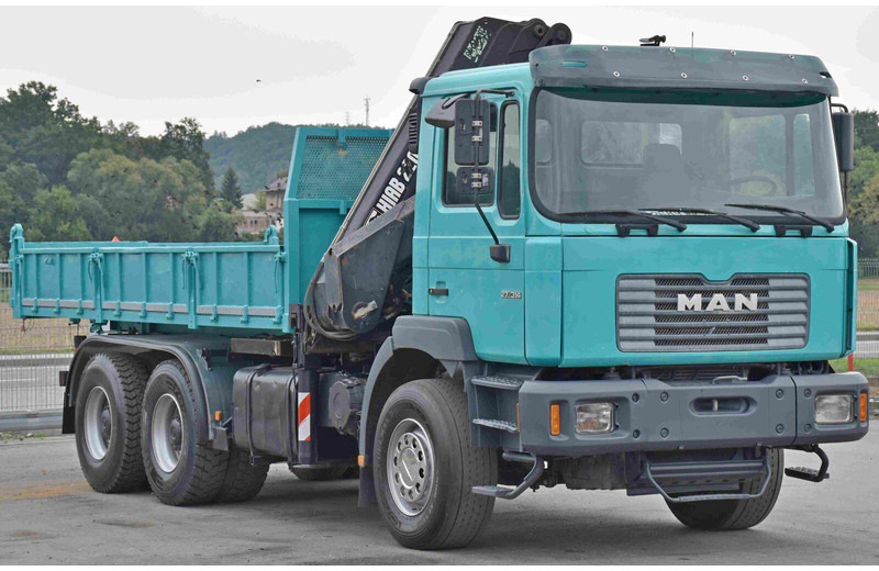 MAN 27-314 - Tipper, Crane truck: picture 4 MAN 27-314 - Tipper, Crane truck: picture 4