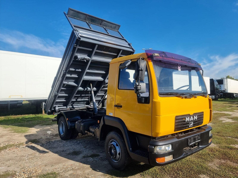 MAN LE 8.180 Meiller Kipper Three-Sided Tipper - 3 old. billencs - T - Tipper: picture 1 MAN LE 8.180 Meiller Kipper Three-Sided Tipper - 3 old. billencs - T - Tipper: picture 1