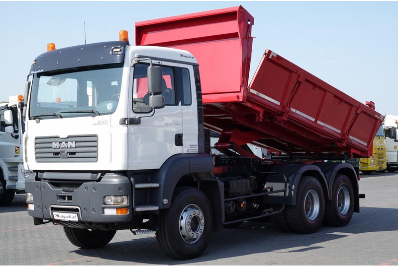 MAN TGA 33.390 / 6X4 / WYWROTKA 2 STRONNA / HYDROBURTA / MANUAL / SP - Tipper: picture 1 MAN TGA 33.390 / 6X4 / WYWROTKA 2 STRONNA / HYDROBURTA / MANUAL / SP - Tipper: picture 1
