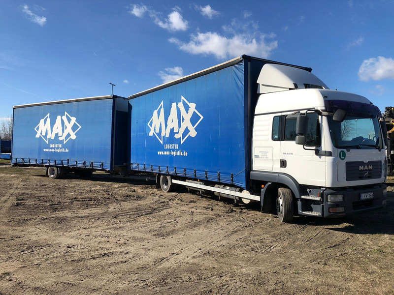 MAN TGL 8.210 Pritsche - TOP ZUSTAND - Curtainsider truck: picture 5 MAN TGL 8.210 Pritsche - TOP ZUSTAND - Curtainsider truck: picture 5