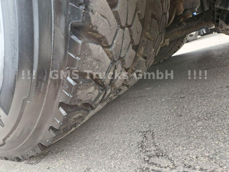 Dropside/ Flatbed truck, Crane truck MAN TGS 18.360 Platform Crane HMF 2820: picture 18