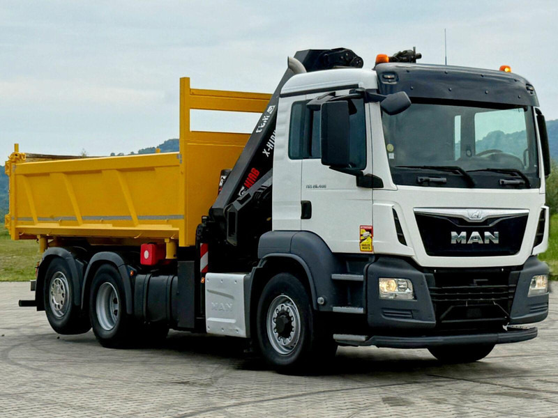 MAN TGS 26.400 * HIAB X-HIDUO 188 E-3 + FUNK * 6x4 - Tipper, Crane truck: picture 4 MAN TGS 26.400 * HIAB X-HIDUO 188 E-3 + FUNK * 6x4 - Tipper, Crane truck: picture 4