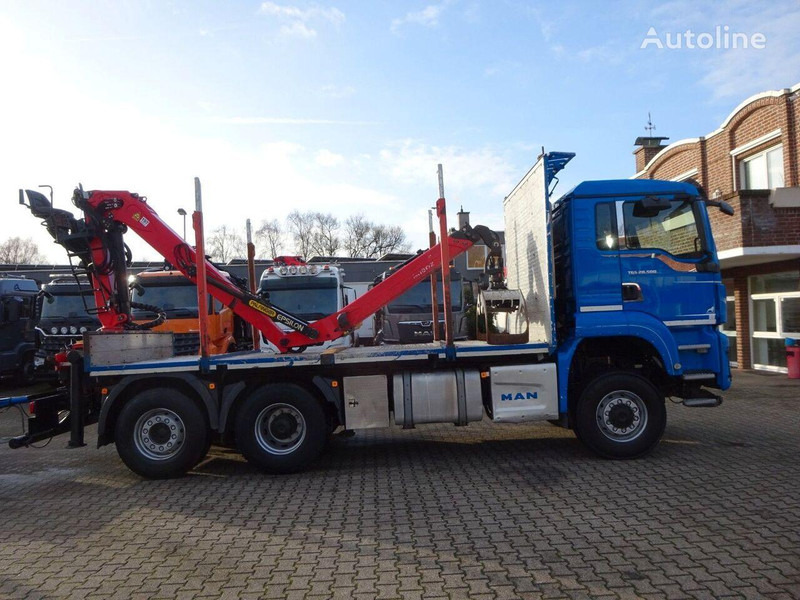 MAN TGS 28.500 6x4 Log truck + Crane Epsilon + Trailer - Timber truck, Crane truck: picture 4 MAN TGS 28.500 6x4 Log truck + Crane Epsilon + Trailer - Timber truck, Crane truck: picture 4