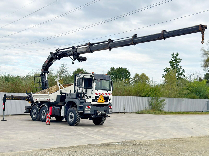 MAN TGS 33.400* HIAB 422 EP-5HIPRO * 6x6 * TOP - Tipper, Crane truck: picture 3 MAN TGS 33.400* HIAB 422 EP-5HIPRO * 6x6 * TOP - Tipper, Crane truck: picture 3