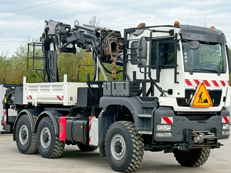MAN TGS 33.400* HIAB 422 EP-5HIPRO * 6x6 * TOP - Tipper, Crane truck: picture 5 MAN TGS 33.400* HIAB 422 EP-5HIPRO * 6x6 * TOP - Tipper, Crane truck: picture 5