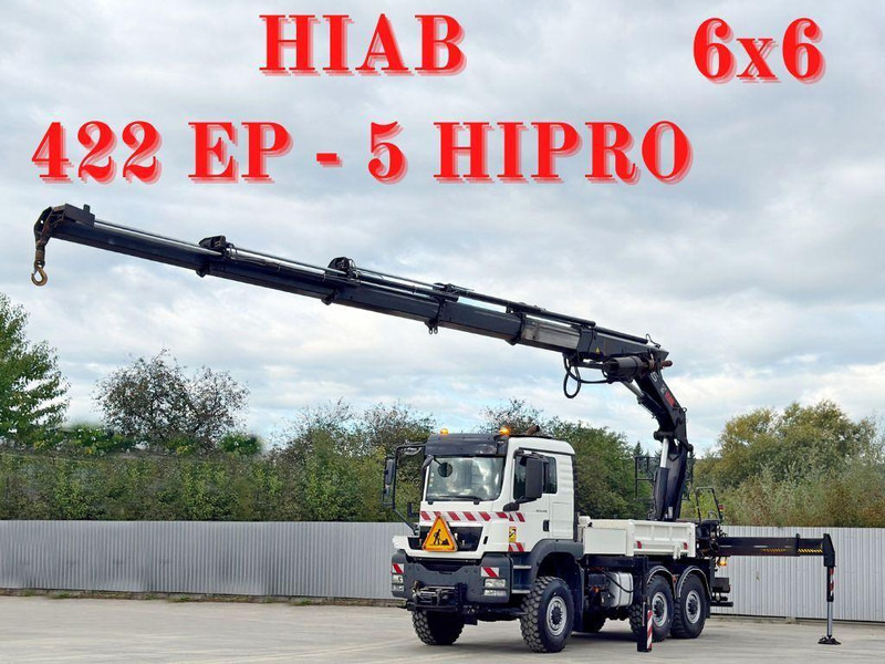 MAN TGS 33.400* HIAB 422 EP-5HIPRO * 6x6 * TOP - Tipper, Crane truck: picture 1 MAN TGS 33.400* HIAB 422 EP-5HIPRO * 6x6 * TOP - Tipper, Crane truck: picture 1
