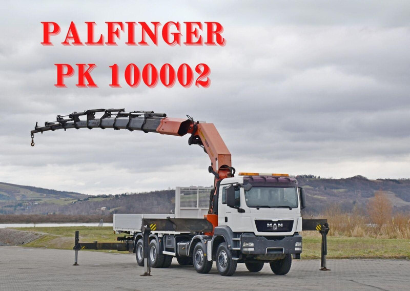MAN TGS 35.400 - Tipper, Crane truck: picture 1 MAN TGS 35.400 - Tipper, Crane truck: picture 1